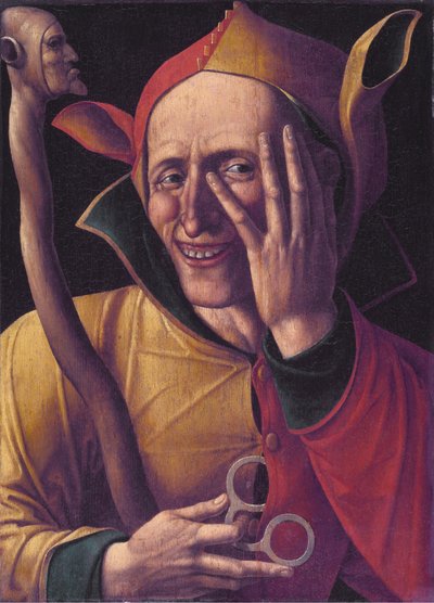 Holandés:  Lachende nar Laughing Jester de anonymous 