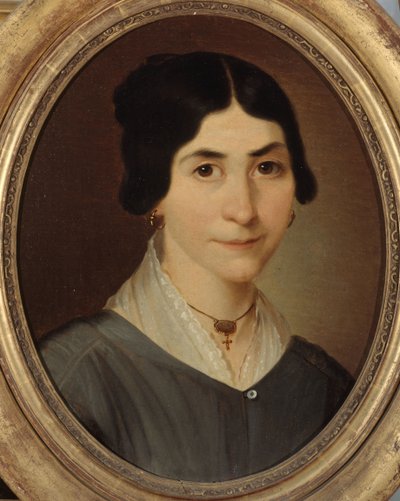 Francés: Portrait de femme (P2125) de anonymous 