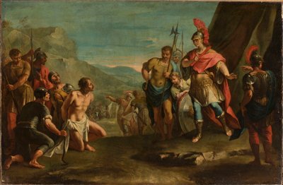 Asesino de Darío antes de Alejandro (Rey Poro y Alejandro Magno) de anonymous 
