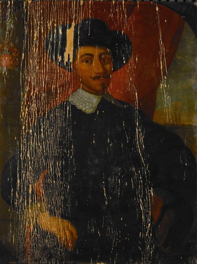 Retrato de Antonio van Diemen, Gobernador General de las Indias Orientales Neerlandesas de anonymous 