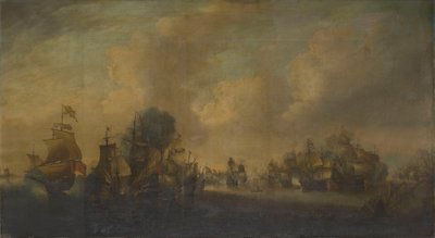 La batalla de los Downs, 21 de octubre de 1639 de anonymous 