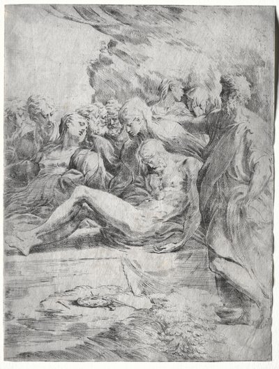 el entierro de attributed to Asteas
