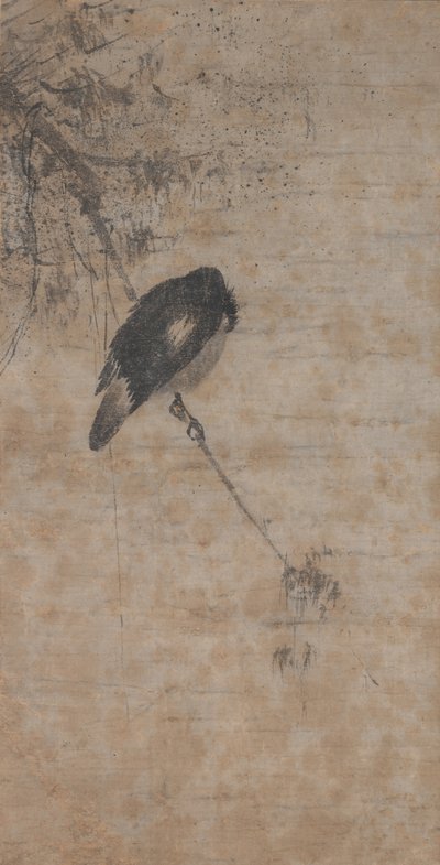 Willow and Magpie de attributed to Fachang Muqi