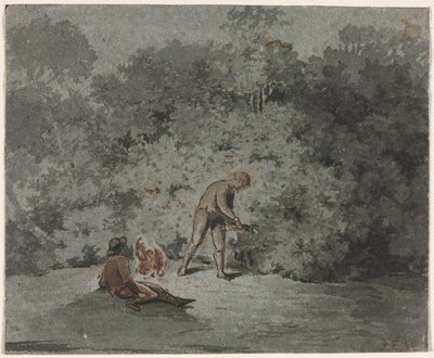 Recolector de ramas (recto) de attributed to Francisque Millet