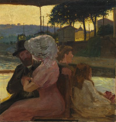 En el río de attributed to Henri Edmond Cross