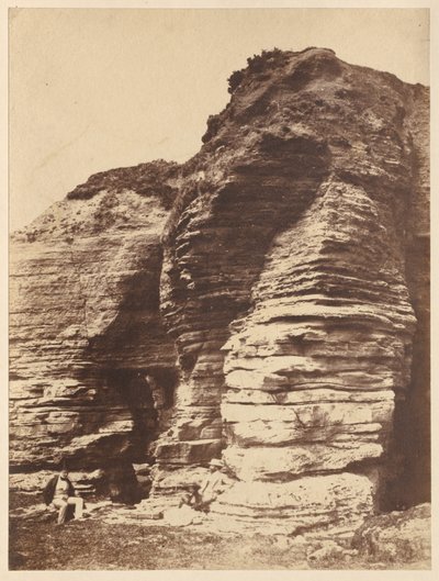Rocks at Livermead near Torquay (England) de attributed to John Dillwyn Llewelyn