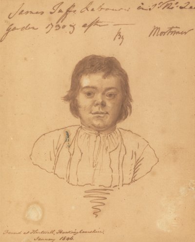 Retrato de James Tuffs de attributed to John Hamilton Mortimer
