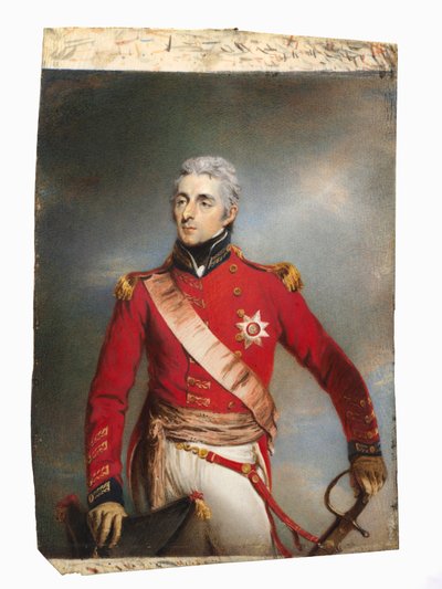 Retrato de Arthur Wellesley, luego 1er Duque de Wellington de attributed to John Wright