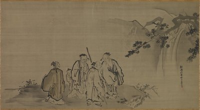 Chinese Sages de attributed to Kano Tan’yū