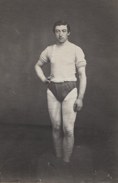 joven, en, atlético, equipo de attributed to Oliver H. Willard