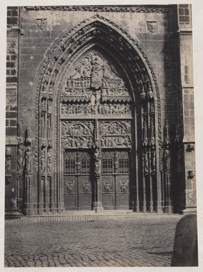 Entrada, Catedral de St. Lorenz, Nuremberg de attributed to Schrag