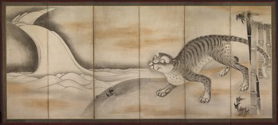Tiger de attributed to Soga Nichokuan