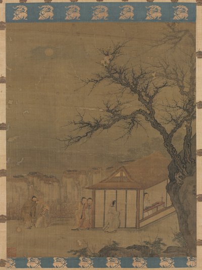 Listening to the Qin de attributed to Tang Yin
