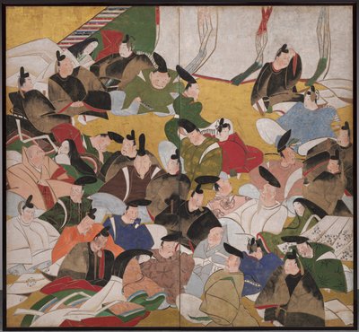 Treinta y Seis Inmortales Poéticos de attributed to Tatebayashi Kagei