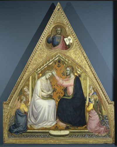 La coronación de la Virgen de c.1370 1425 Lorenzo Monaco