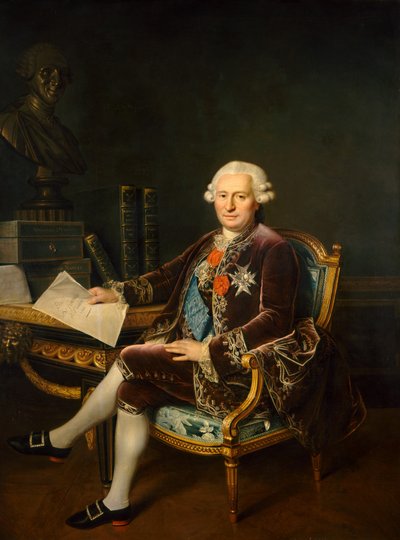 El Marqués de Ossun de called César Van Loo Jules César Denis Van Loo