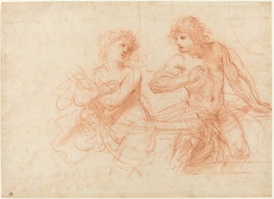 Amnón y Tamar de called Guercino Giovanni Francesco Barbieri