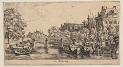 El Naeder veer, de Vistas de Ámsterdam de called Zeeman Reinier Nooms