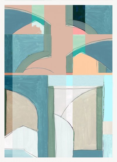 Composición de arcos abstractos de cartissi