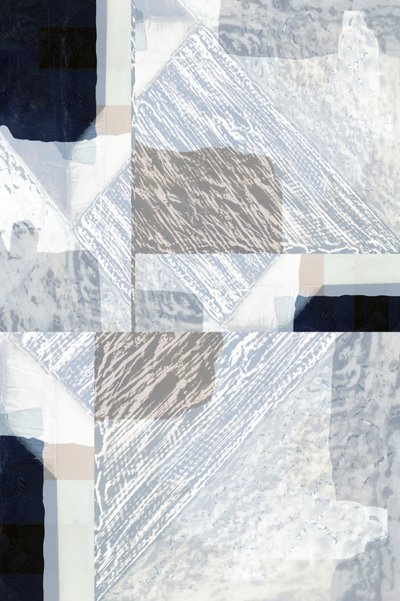 Capas azules abstractas de cartissi