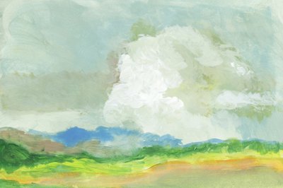 Paisaje abstracto de nubes de cartissi