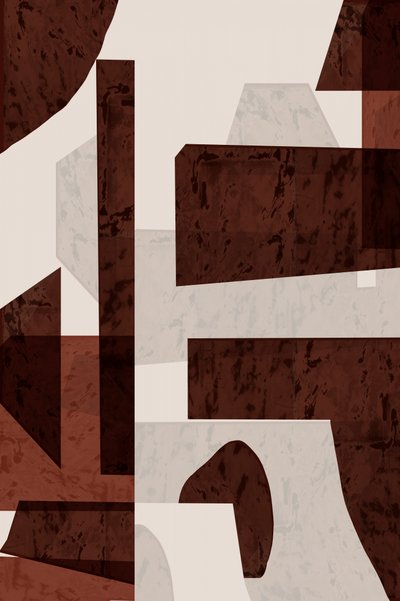 Formas abstractas y terrosas de cartissi