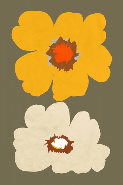 Flores abstractas de cartissi