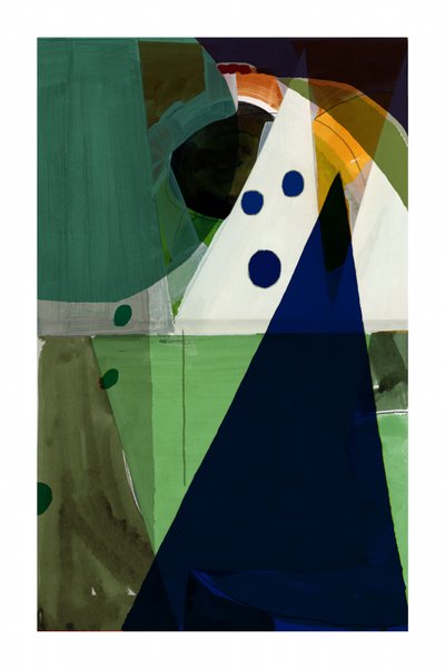 Picos boscosos abstractos de cartissi