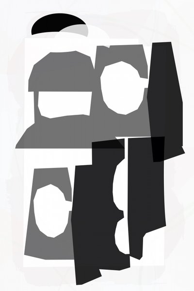 Formas geométricas abstractas de cartissi