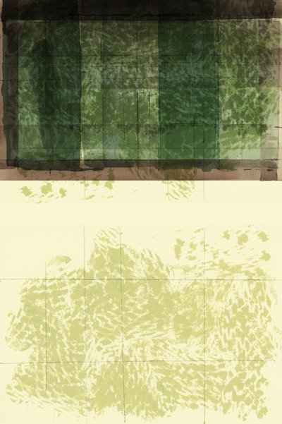 Capas verdes abstractas de cartissi
