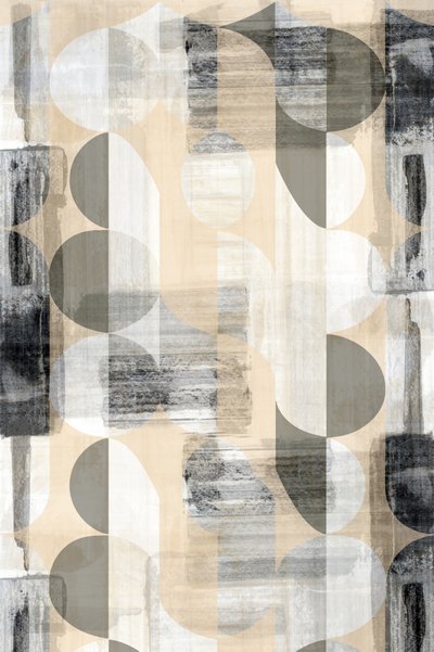 Formas abstractas en capas de cartissi