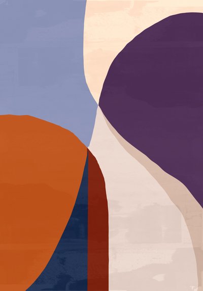 Formas orgánicas abstractas de cartissi
