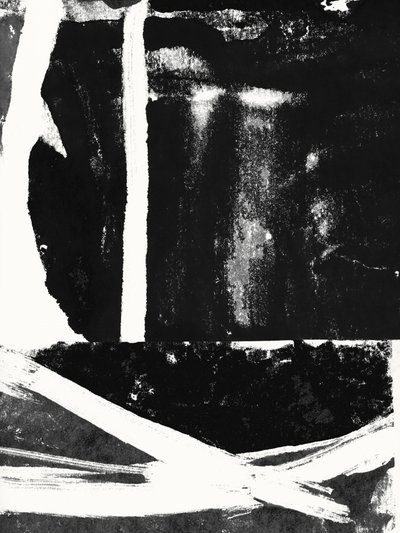 Trazos abstractos en blanco y negro de cartissi