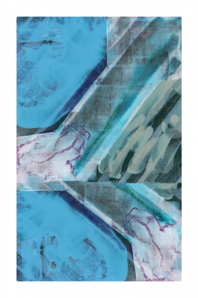 Abstracto dinámico azul de cartissi