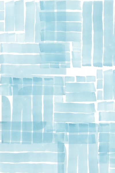 Bloques de acuarela azul de cartissi