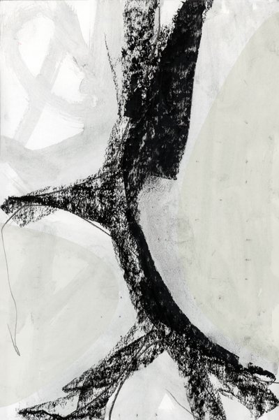Abstracto monocromático en negrita de cartissi