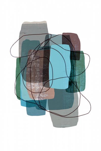 Capas abstractas y serenas de cartissi