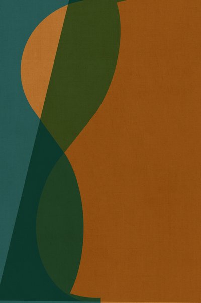 Formas curvas de colores de cartissi