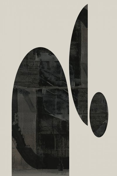Formas abstractas oscuras de cartissi