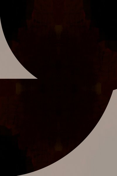 Formas abstractas oscuras de cartissi