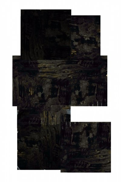 Abstracción en oro oscuro de cartissi