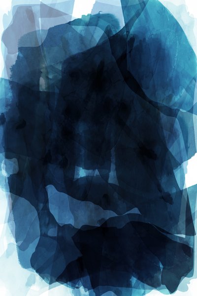 Capas de azul intenso de cartissi