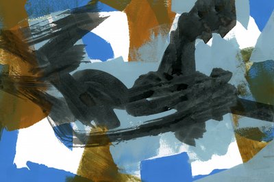 Pinceladas abstractas dinámicas de cartissi