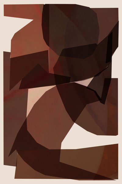 Capas abstractas con tonos terrosos de cartissi