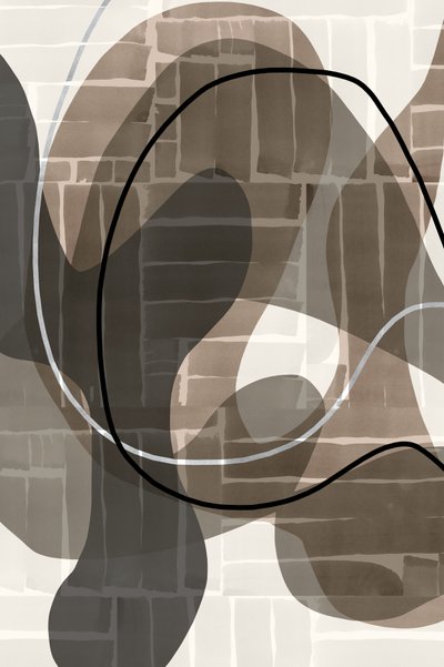 Capas abstractas con tonos terrosos de cartissi