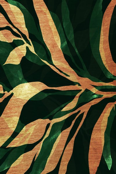 Follaje verde esmeralda de cartissi