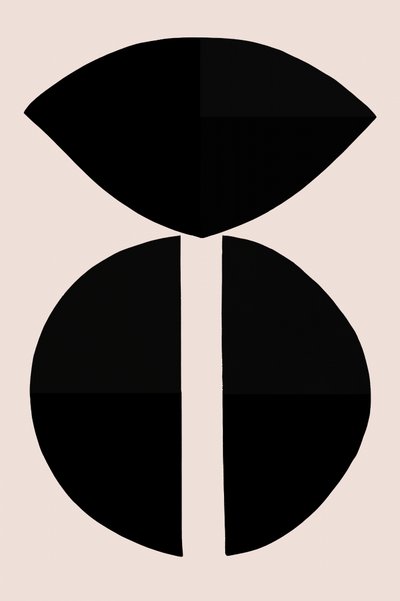 Formas geométricas negras de cartissi