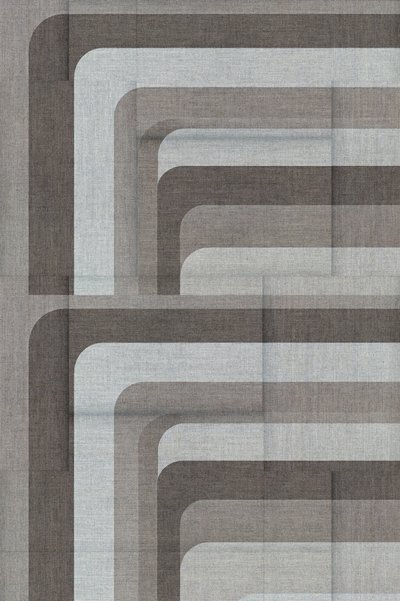 Capas de lino con motivos geométricos de cartissi