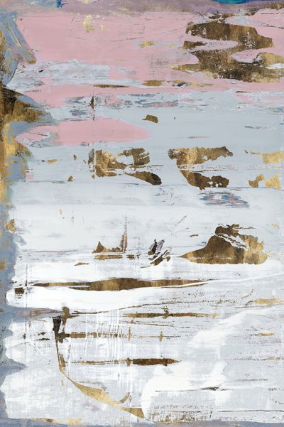 Abstracto rosa dorado de cartissi