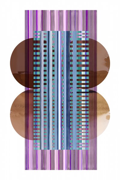 Diseño abstracto en capas de cartissi
